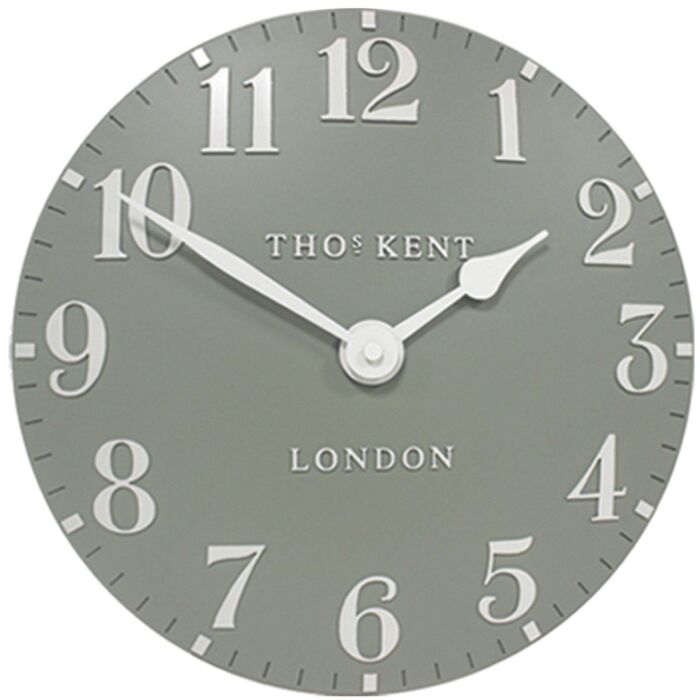 Thomas Kent - 12" Arabic Seagrass Wall Clock